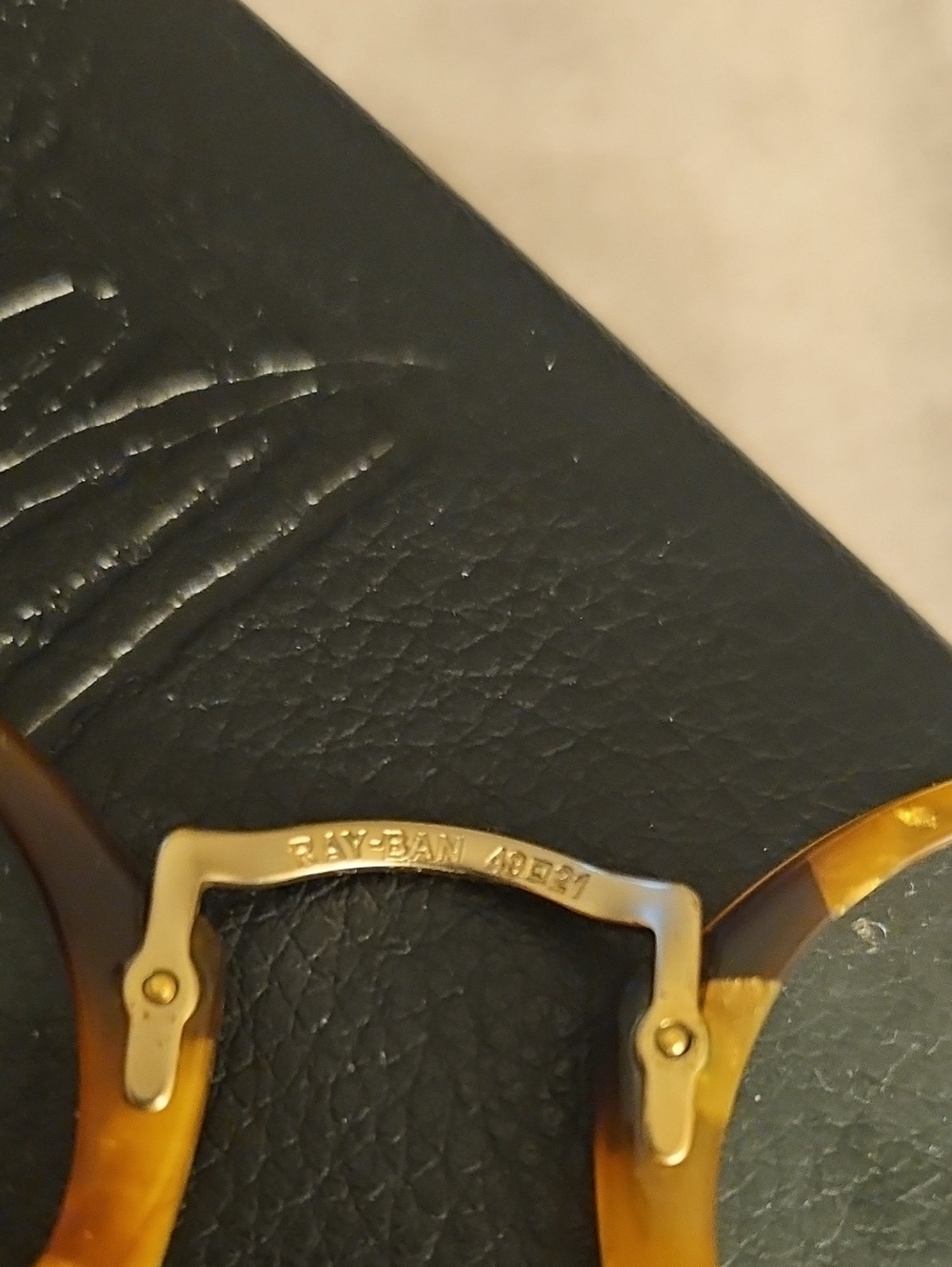 Ray-Ban Round Fleck (RB2447V) frames ( Perfect Condition ) RARE!! - Picture 6 of 8